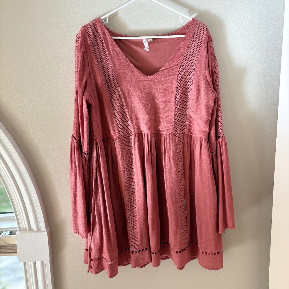 Alya | long sleeve dress | size large